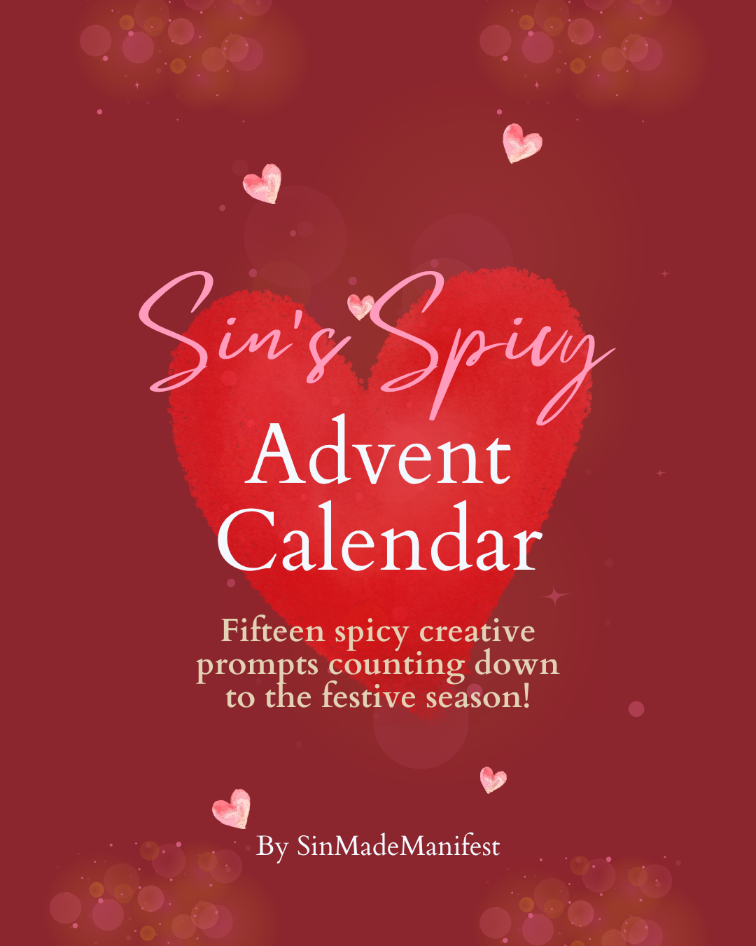 Sin's Spicy Advent Calendar — Week 1's prompts!